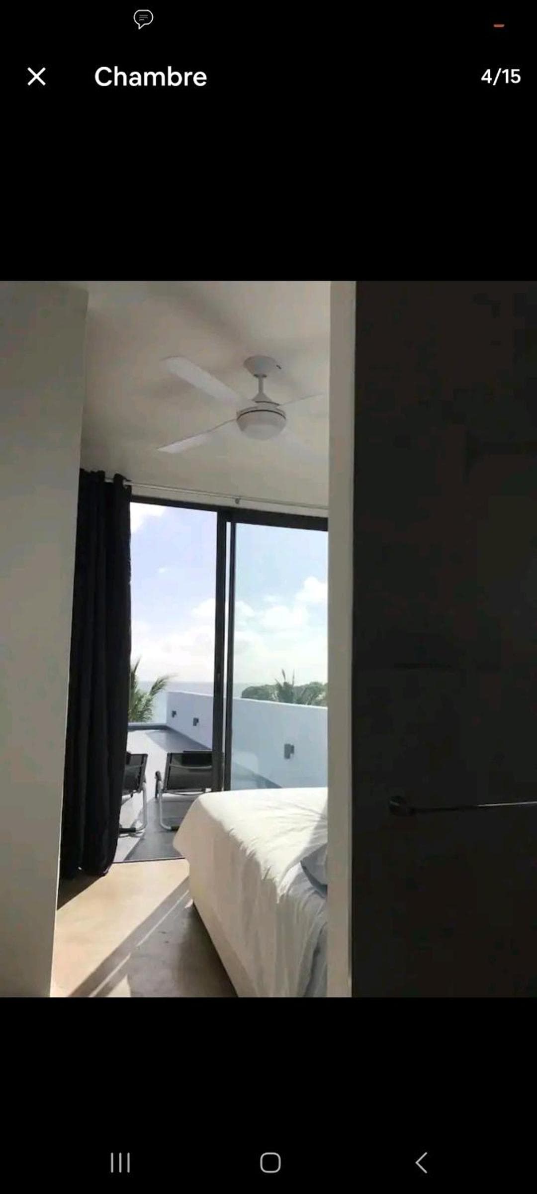 Appartement moderne face à la mer