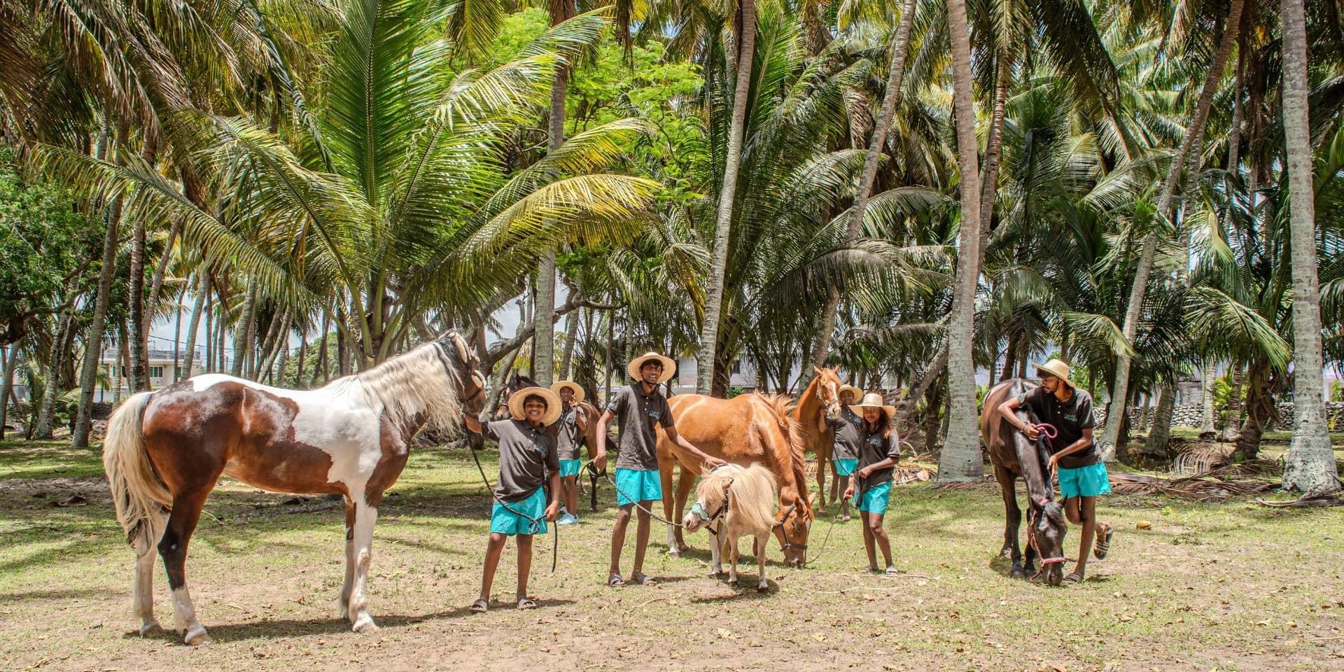 Paseo a caballo por la playa de Belle Mare