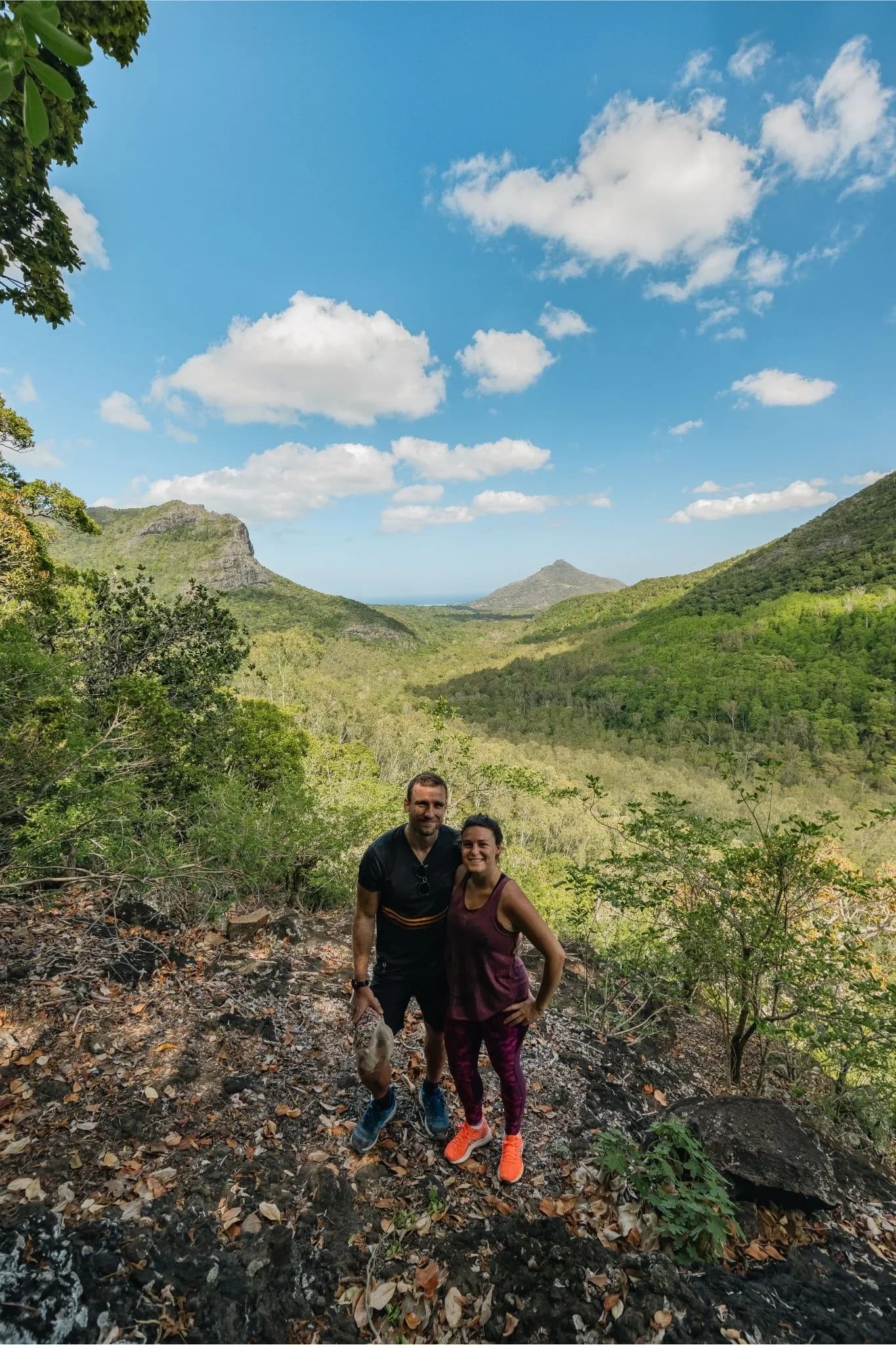 Hiking at Black-River Gorges