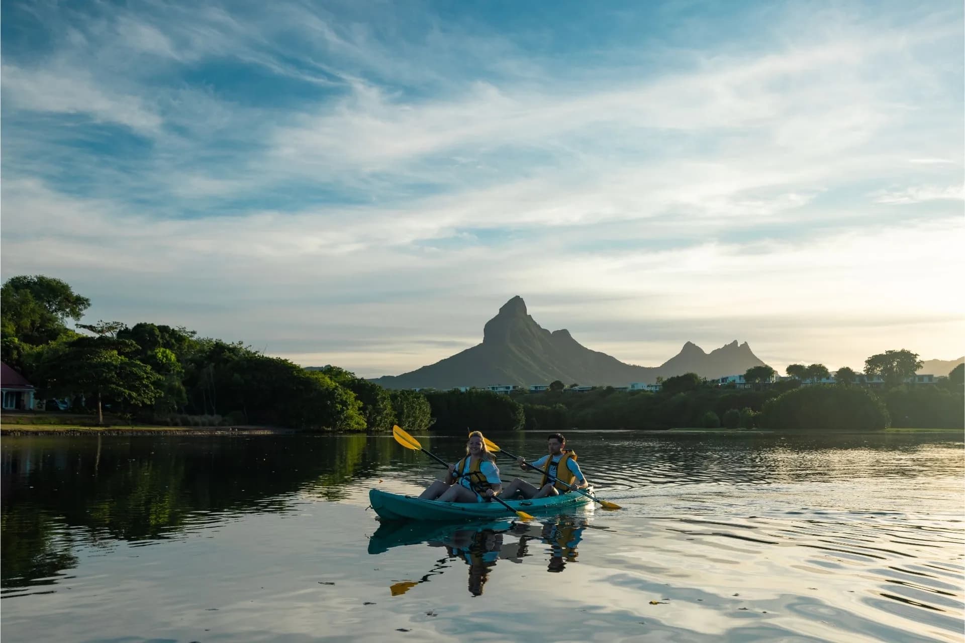 Kayak at Sunrise on the Tamarin River
