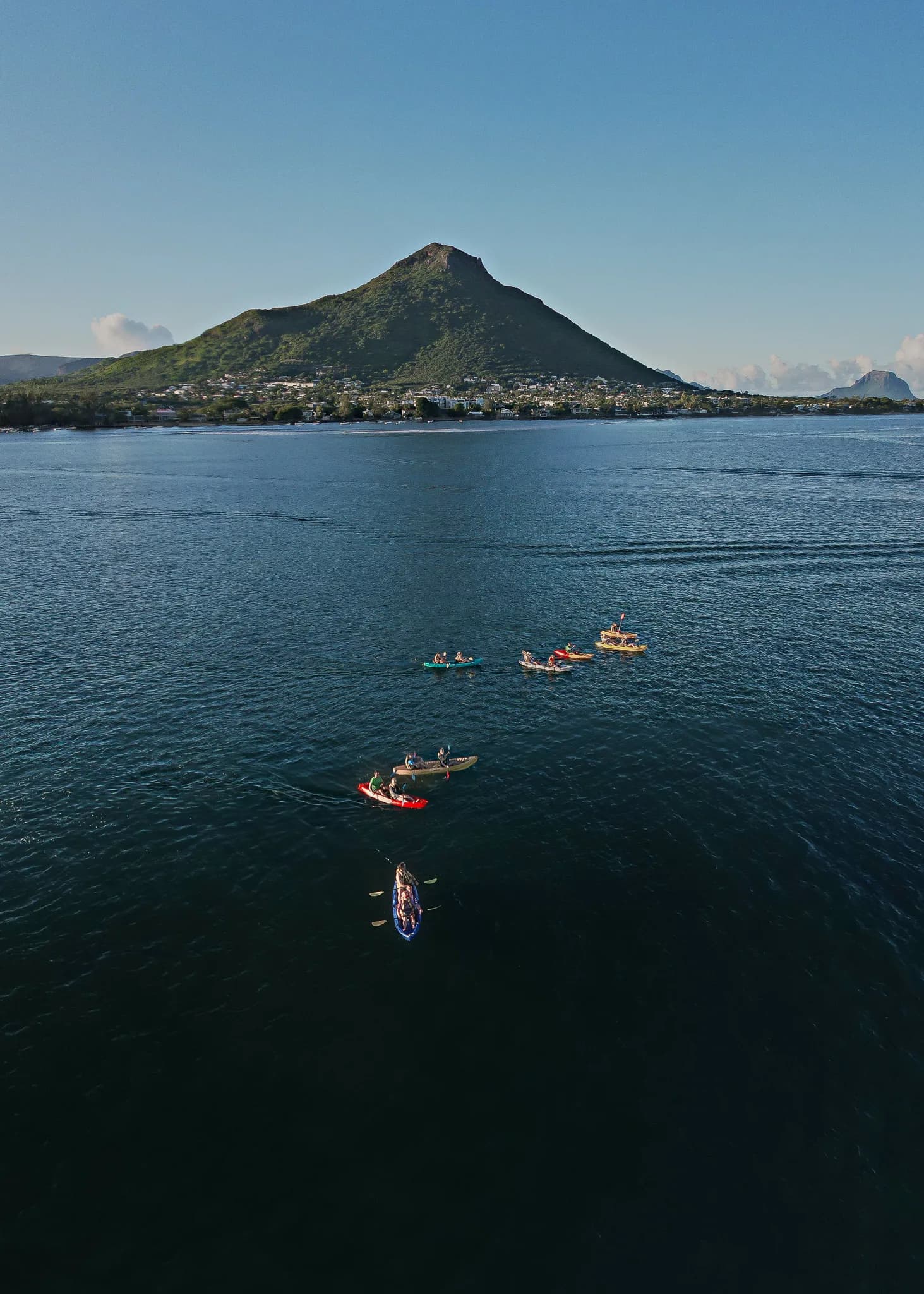 Kayak with Dolphins in Mauritius