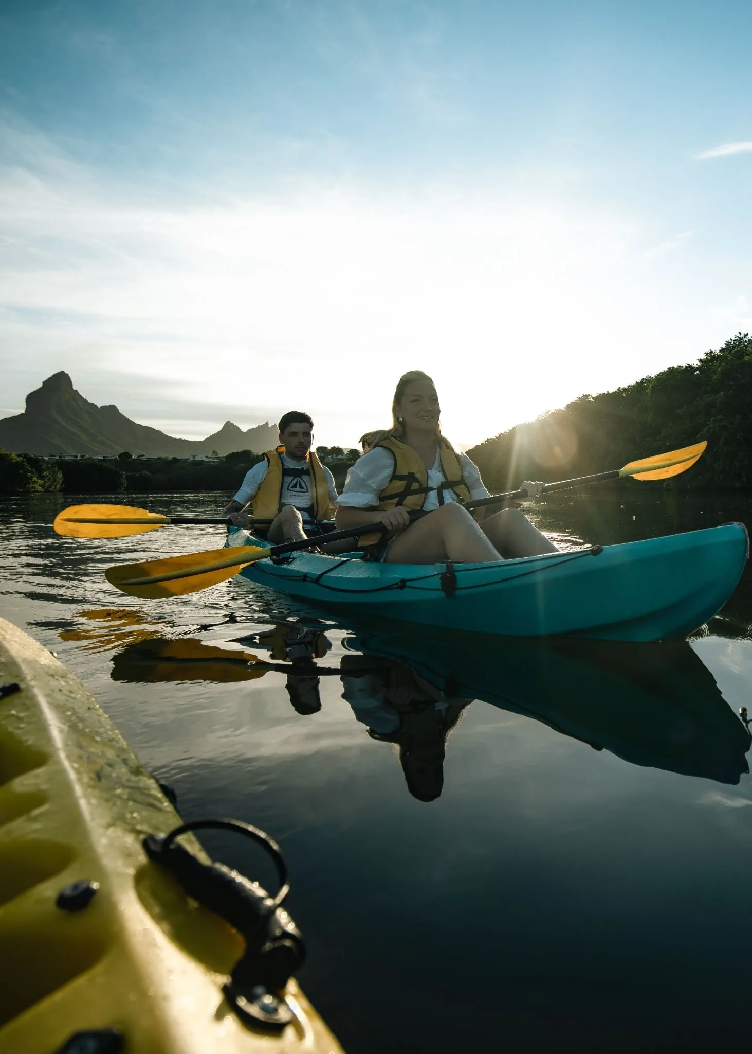 Kayak at Sunrise on the Tamarin River
