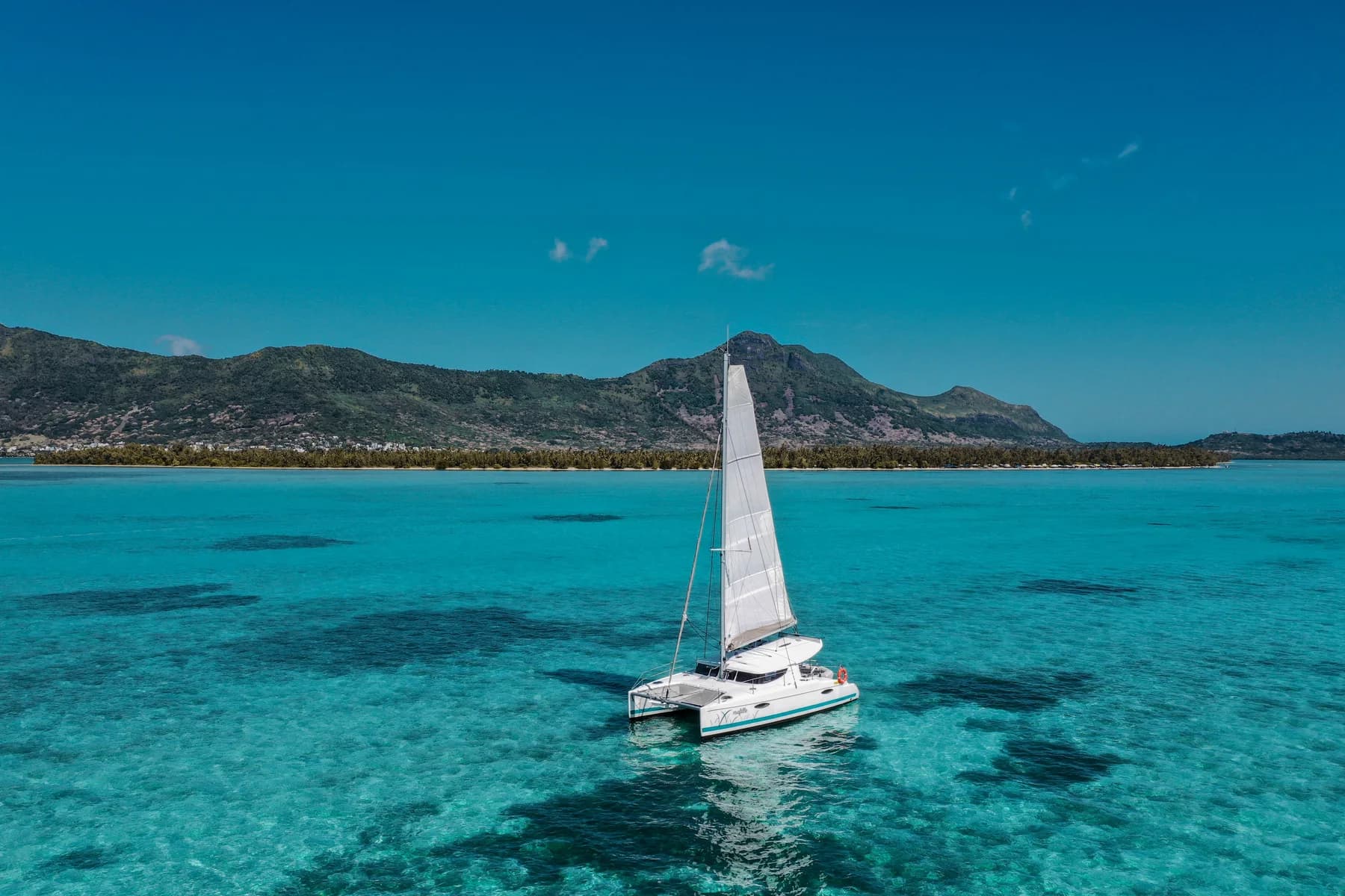 Privater Katamaran-Charter auf C'est La Vie, Yacht Mauritius