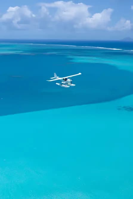 Seaplane Flight from Grand Gaube