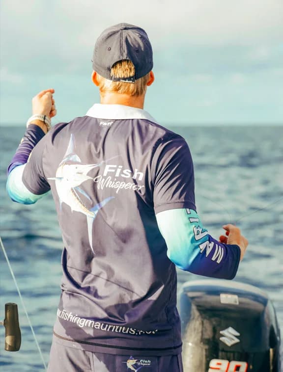 Fishing tackle prepared for an offshore charter