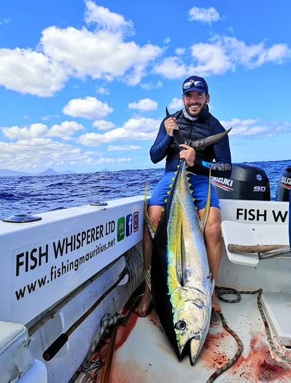 Guests fishing on a private offshore excursion