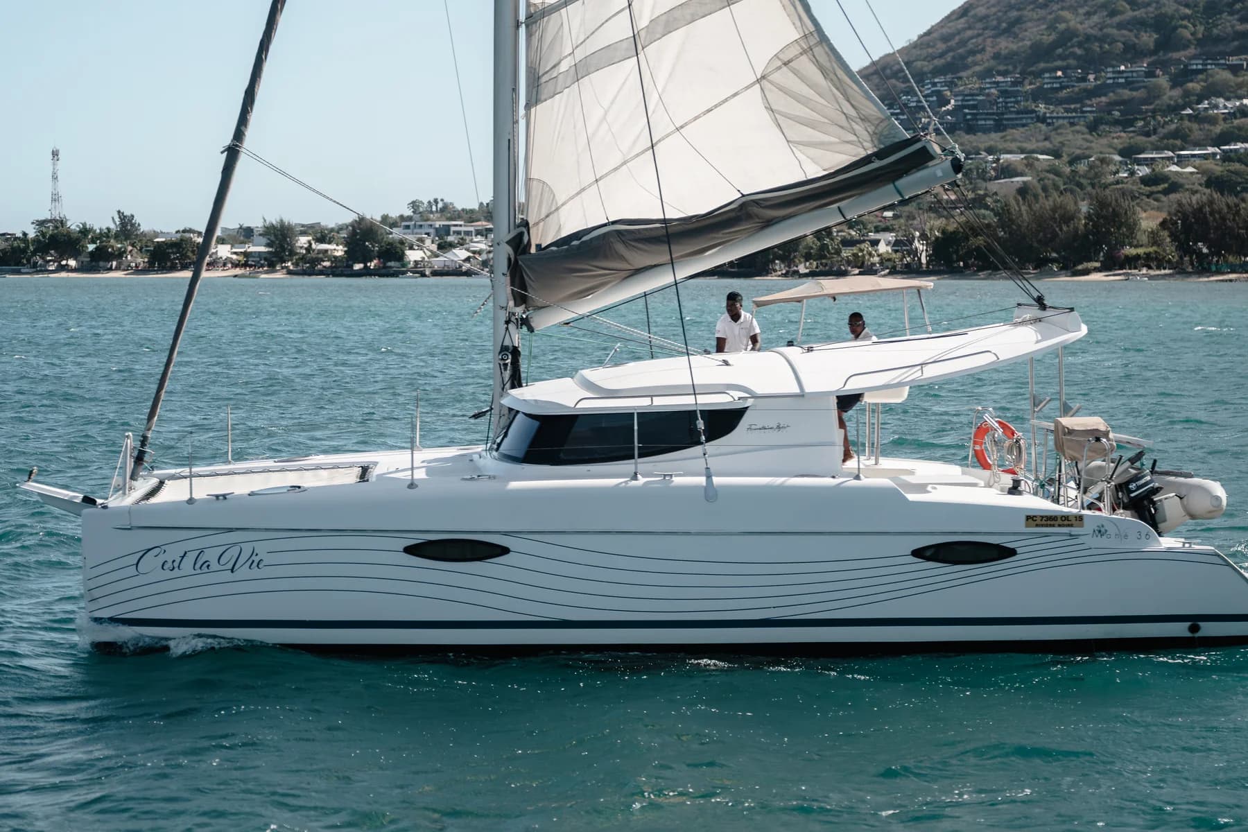 Alquiler privado del catamarán C'est La Vie, Yacht Mauritius