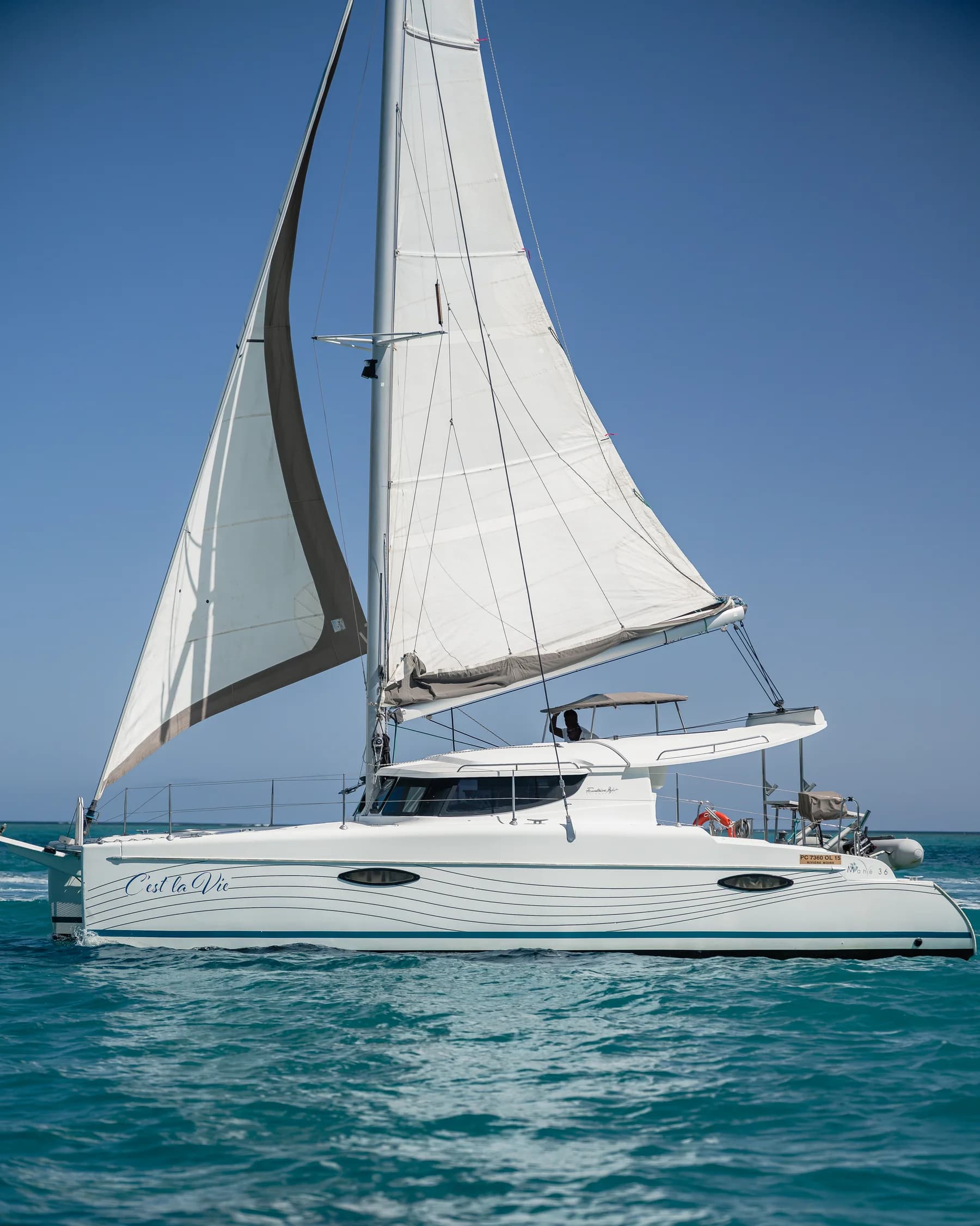 Alquiler privado del catamarán C'est La Vie, Yacht Mauritius