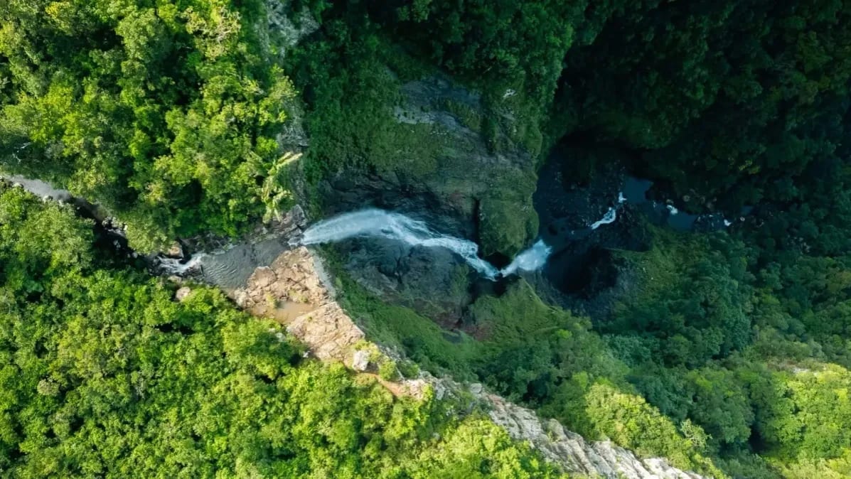 La Cascade 500 Pieds a Mauritius, nel cuore del suo ambiente naturale
