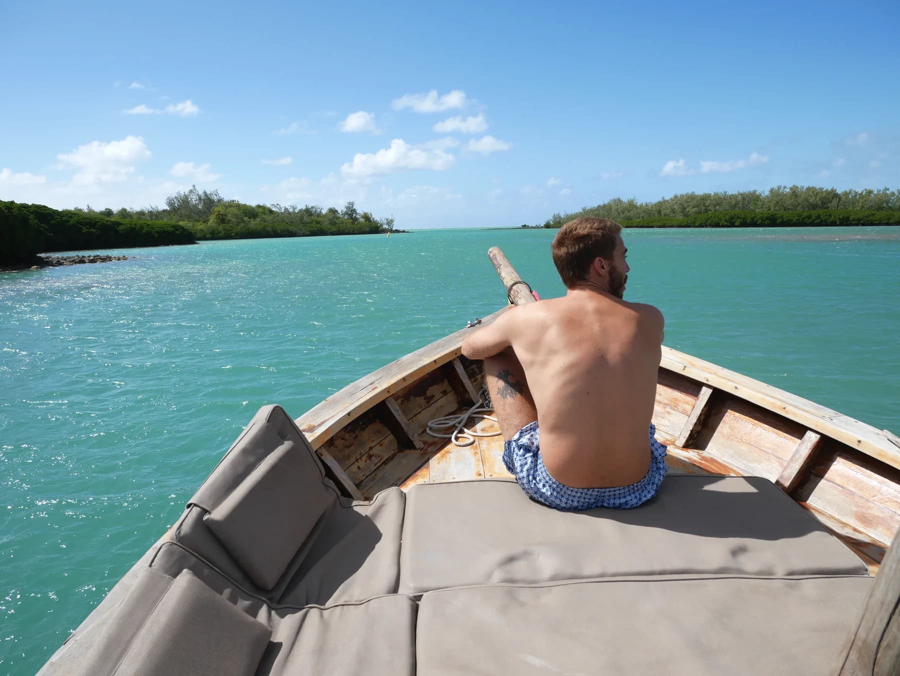 Half-Day Pirogue Trip from Grand Gaube