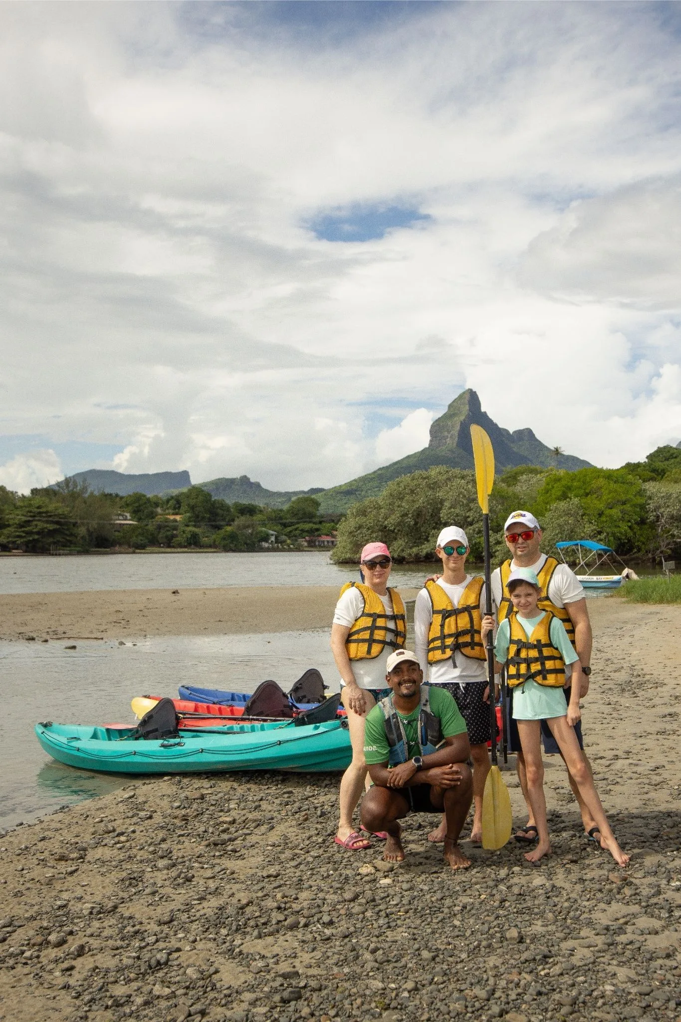 Navega en kayak por el río Tamarin