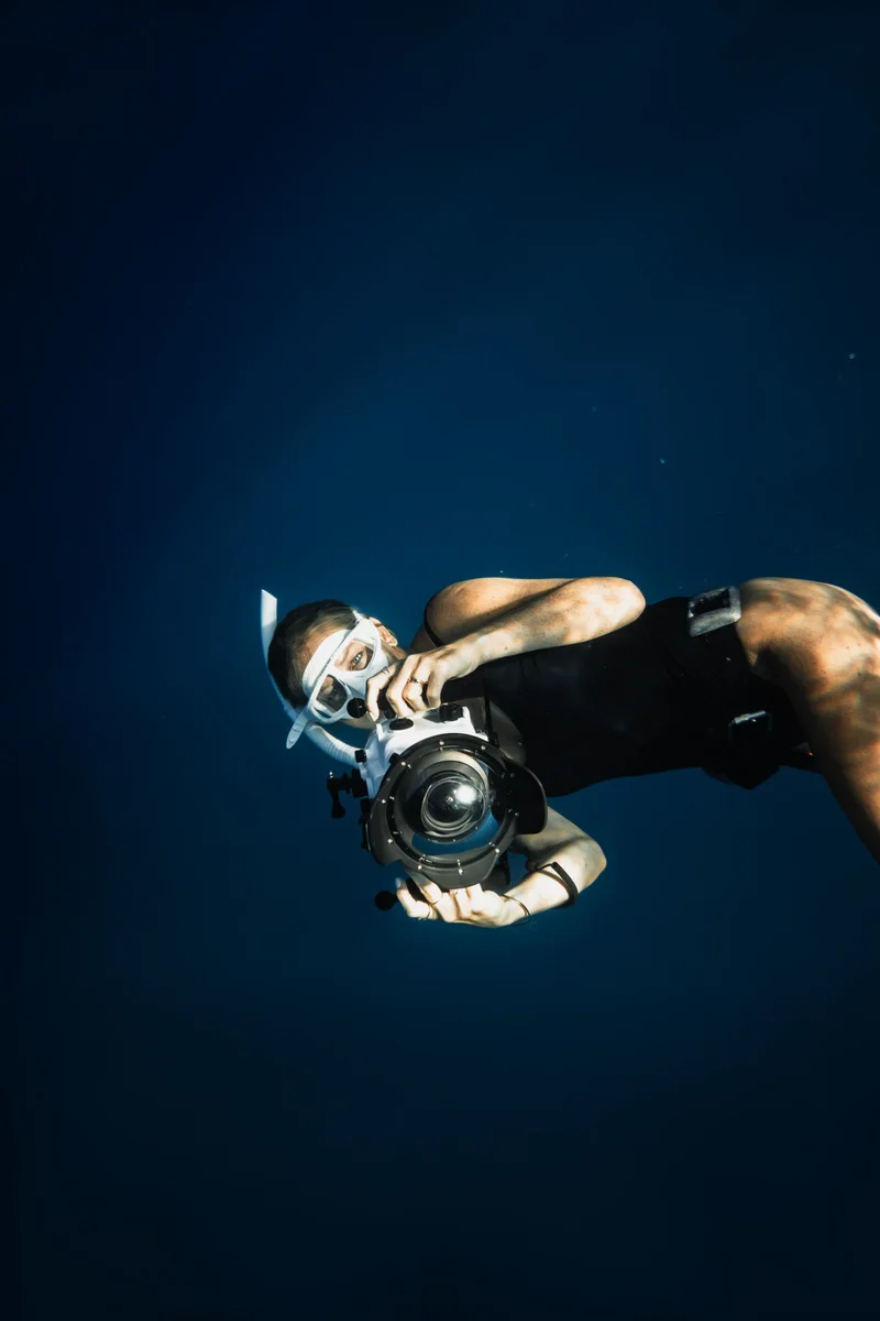 Snorkelling and beach photo session