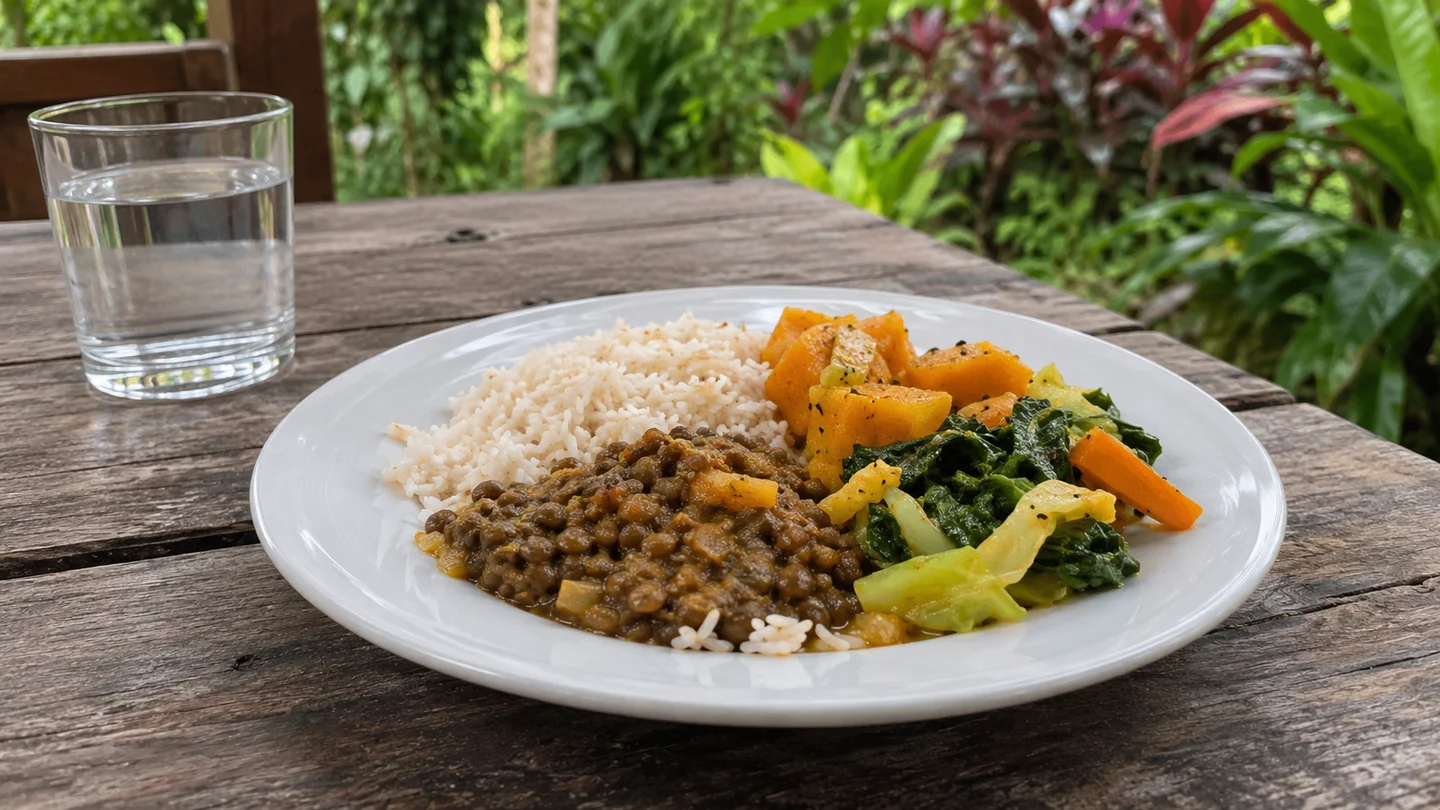 Farm lunch